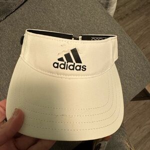 Adidas Black and White OSFM Visor